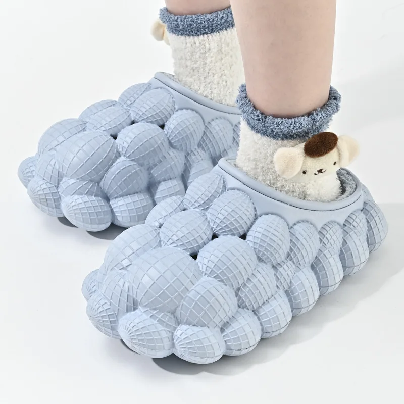 Bubble Slides™  Bubblies With Fur - Blue